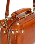 Cedar Mini Trunk Crossbody in Caramel - photo 15 
