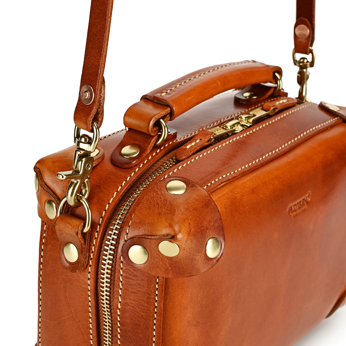 Cedar Mini Trunk Crossbody in Caramel - photo 15 
