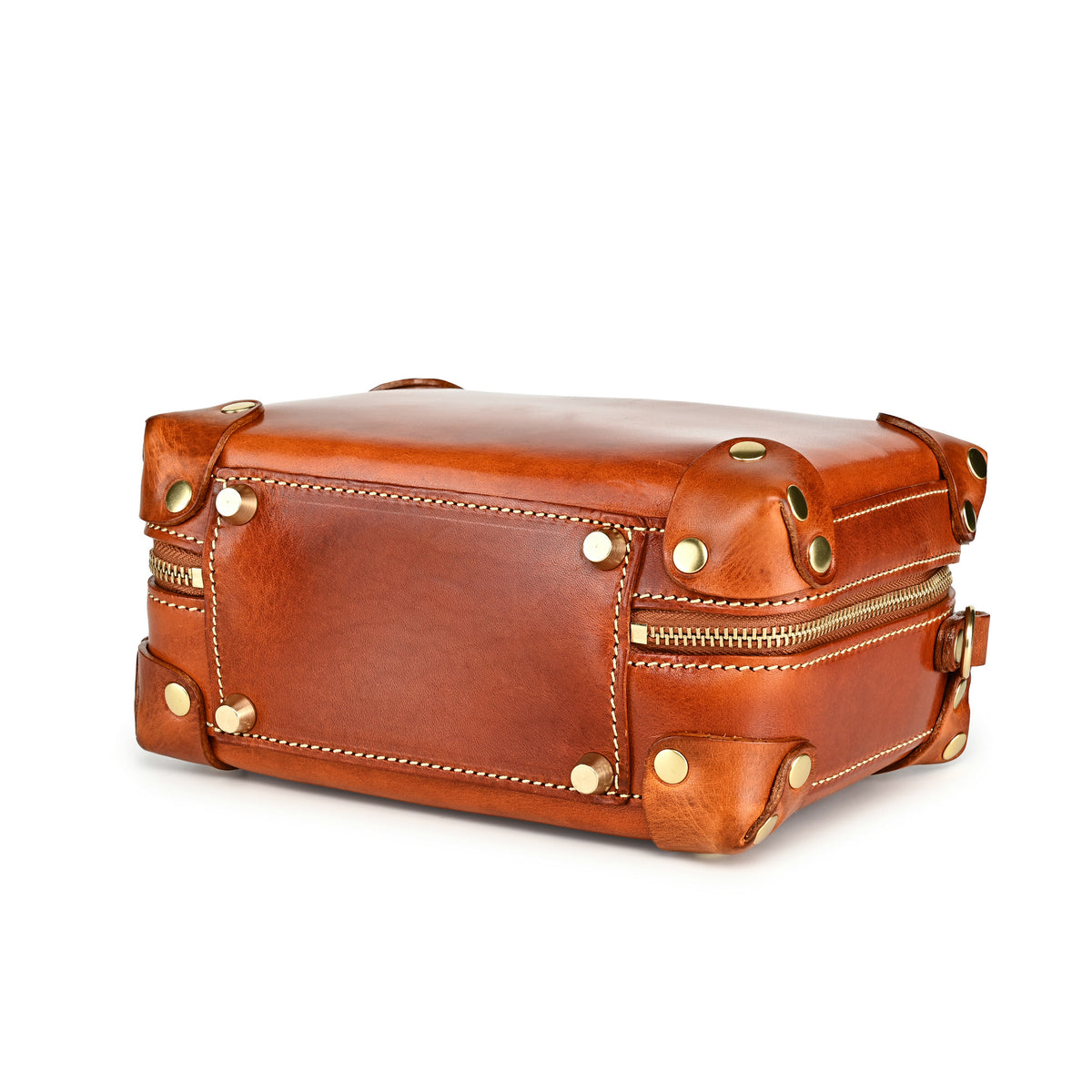 Cedar Mini Trunk Crossbody in Caramel - photo 7 