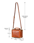 Cedar Mini Trunk Crossbody in Caramel - photo 8 
