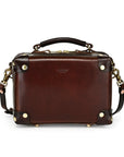 Cedar Mini Trunk Crossbody in Taupe/Brown - photo 1 
