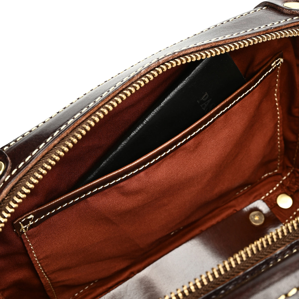 Cedar Mini Trunk Crossbody in Taupe/Brown - photo 13 