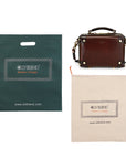 Cedar Mini Trunk Crossbody in Taupe/Brown - photo 17 