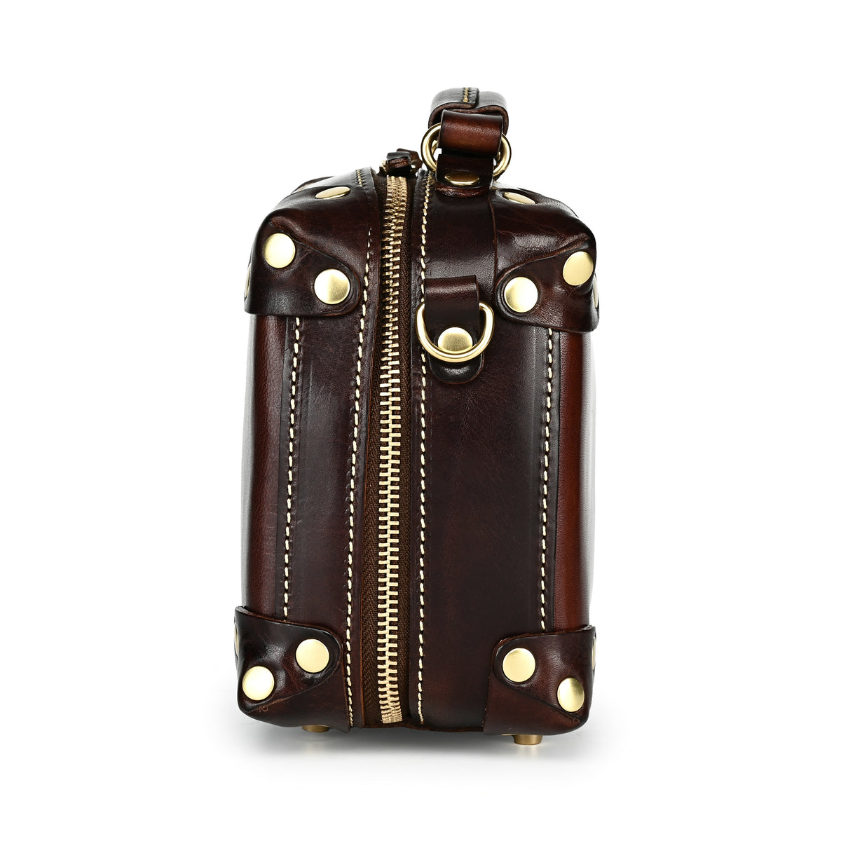 Cedar Mini Trunk Crossbody in Taupe/Brown - photo 6 