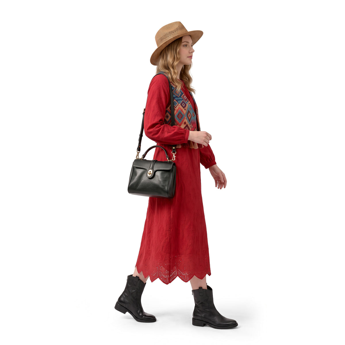 Laurel Heritage Satchel in Black - photo 2 