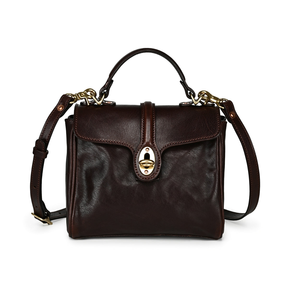 Laurel Heritage Satchel in Brown - photo 1 #color_brown