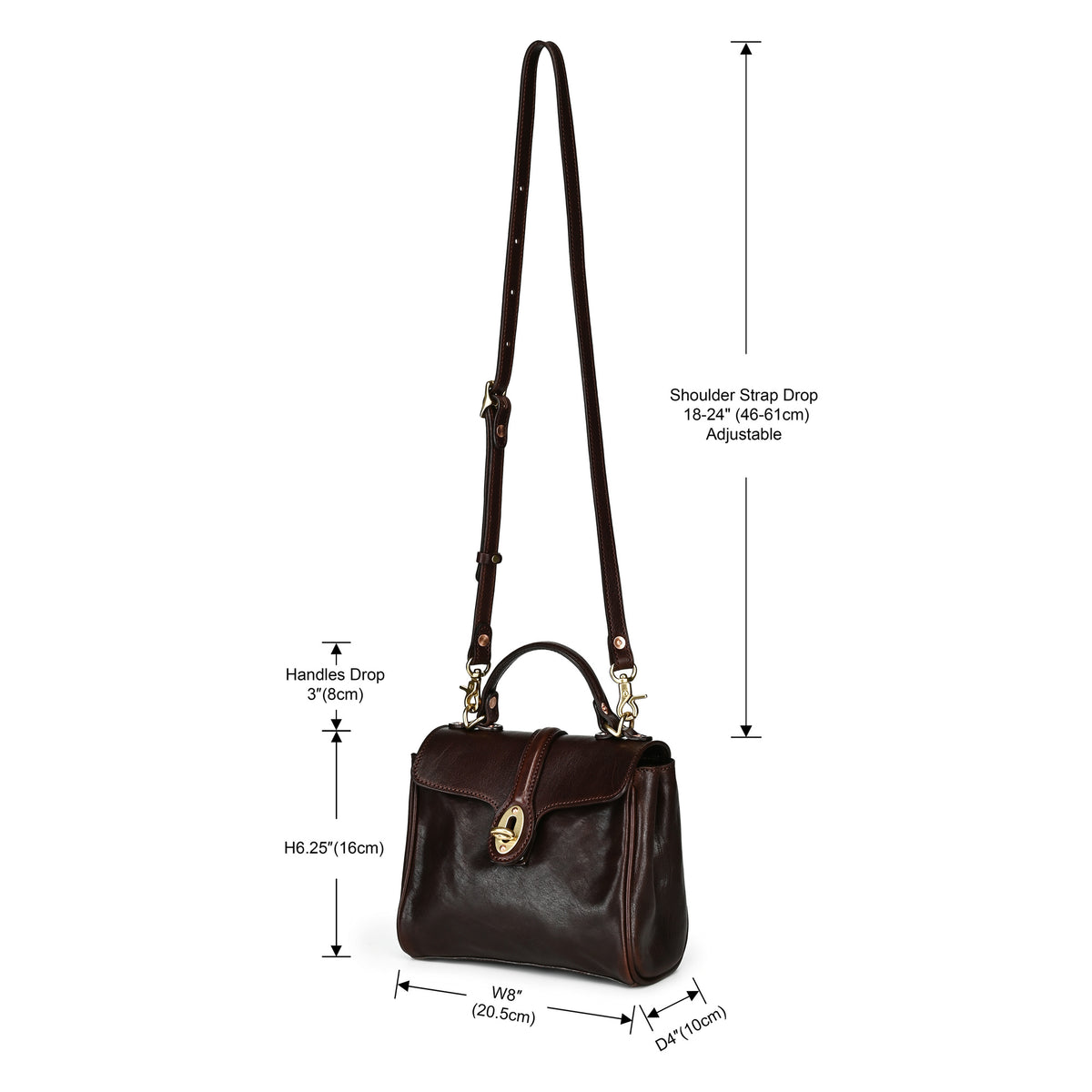 Laurel Heritage Satchel in Brown - photo 8 