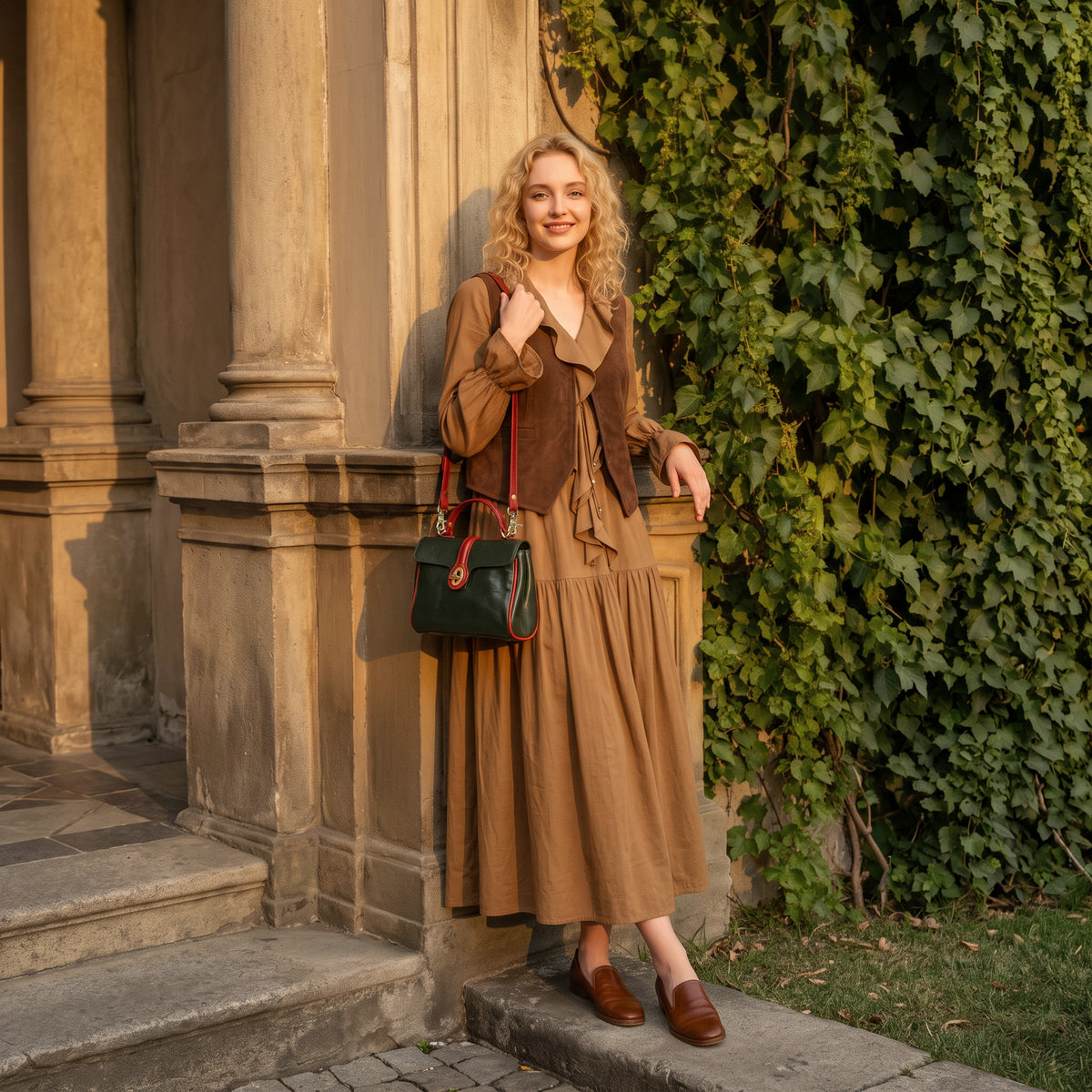 Laurel Heritage Satchel in Kale - photo 10 