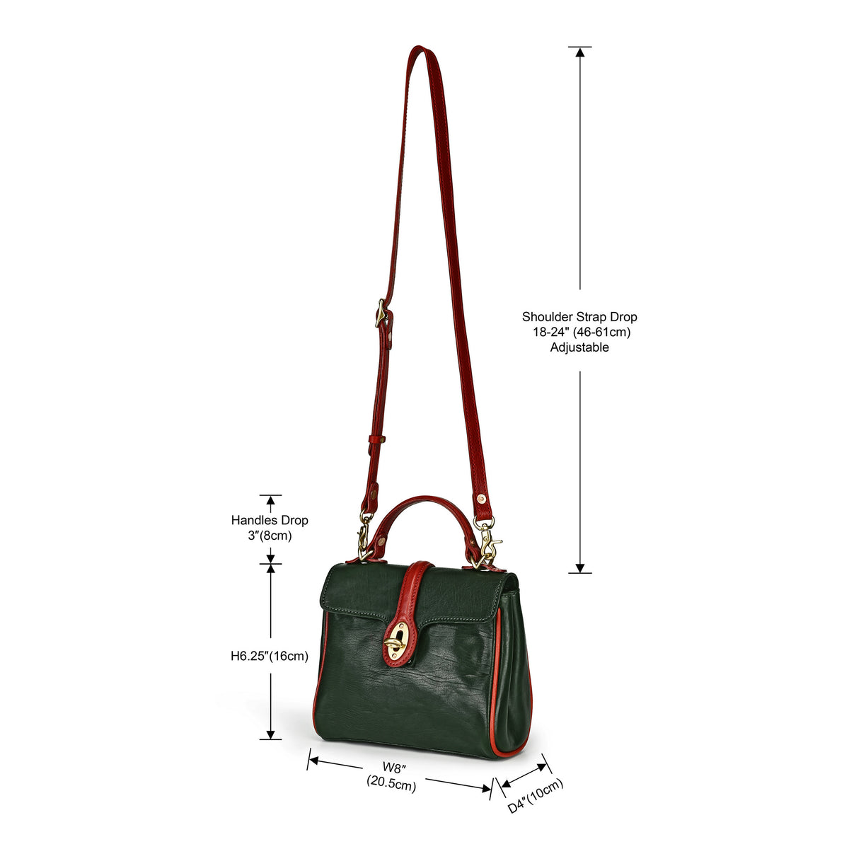 Laurel Heritage Satchel in Kale - photo 8 