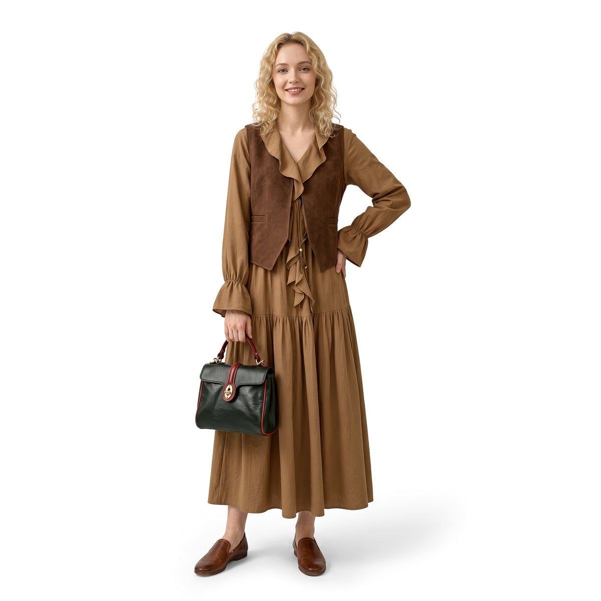 Laurel Heritage Satchel in Kale - photo 9 
