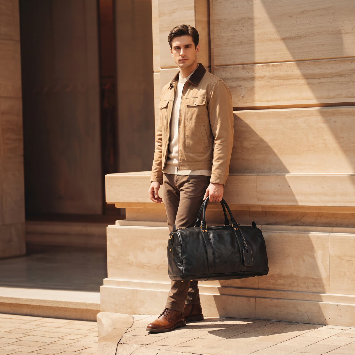 Speedwell Heritage Duffel in Black - photo 10 