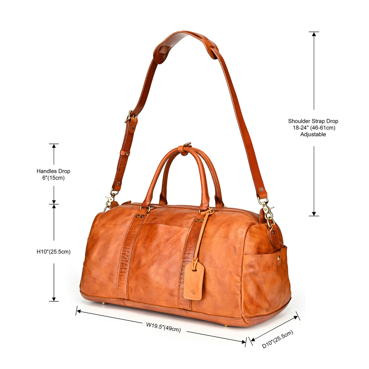 Speedwell Heritage Duffel in Caramel - photo 8 