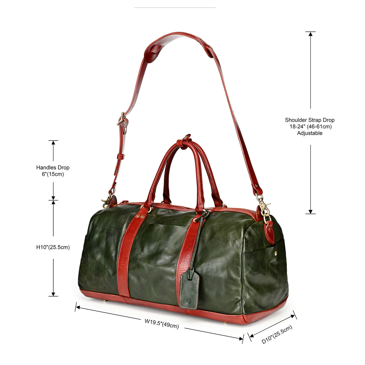 Speedwell Heritage Duffel in Kale - photo 8 