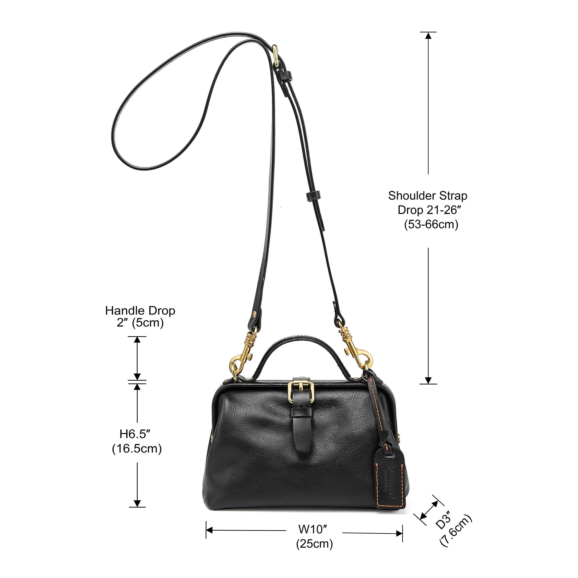 Doctor Mini Crossbody - Black - image 8