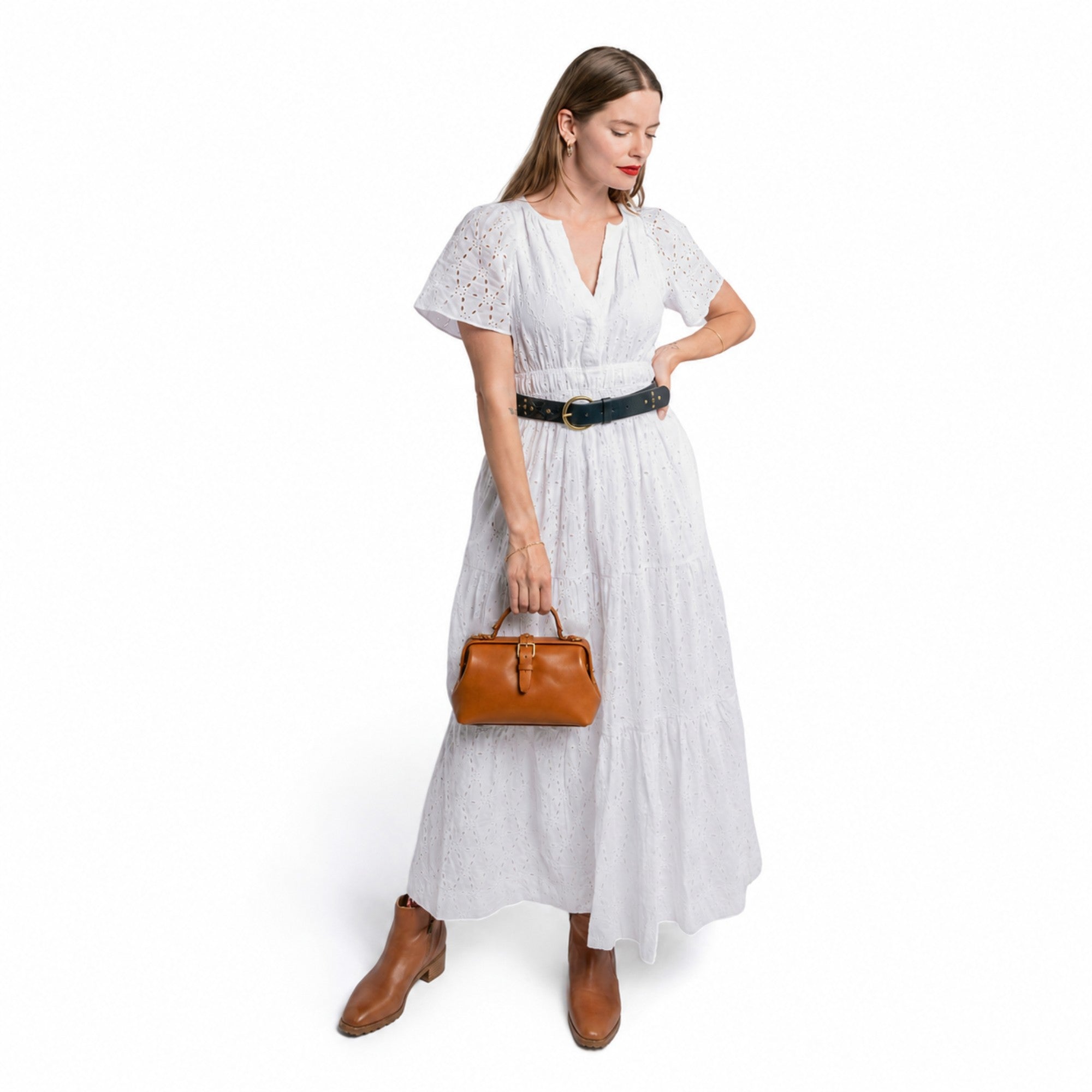 Doctor Mini Crossbody - Chestnut - image 2