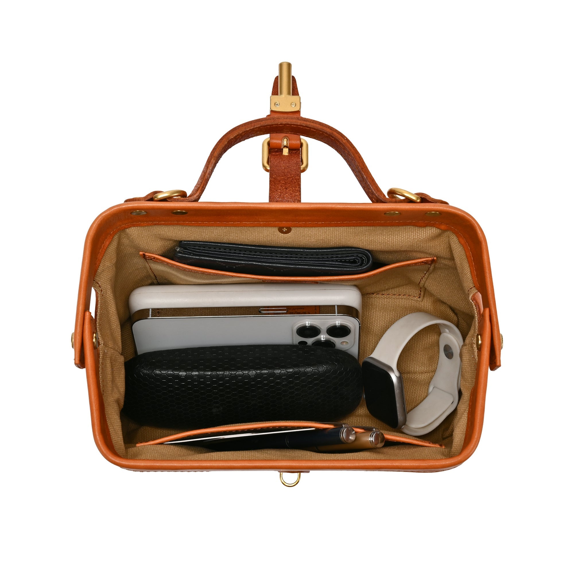Doctor Mini Crossbody - Chestnut - image 5