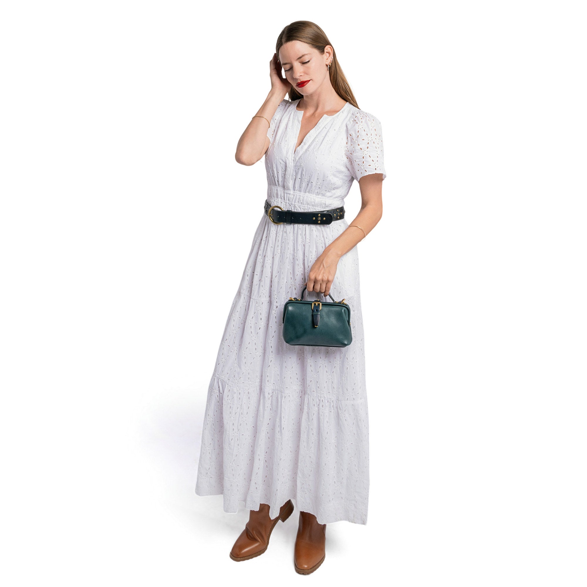 Doctor Mini Crossbody - Turquoise - image 10