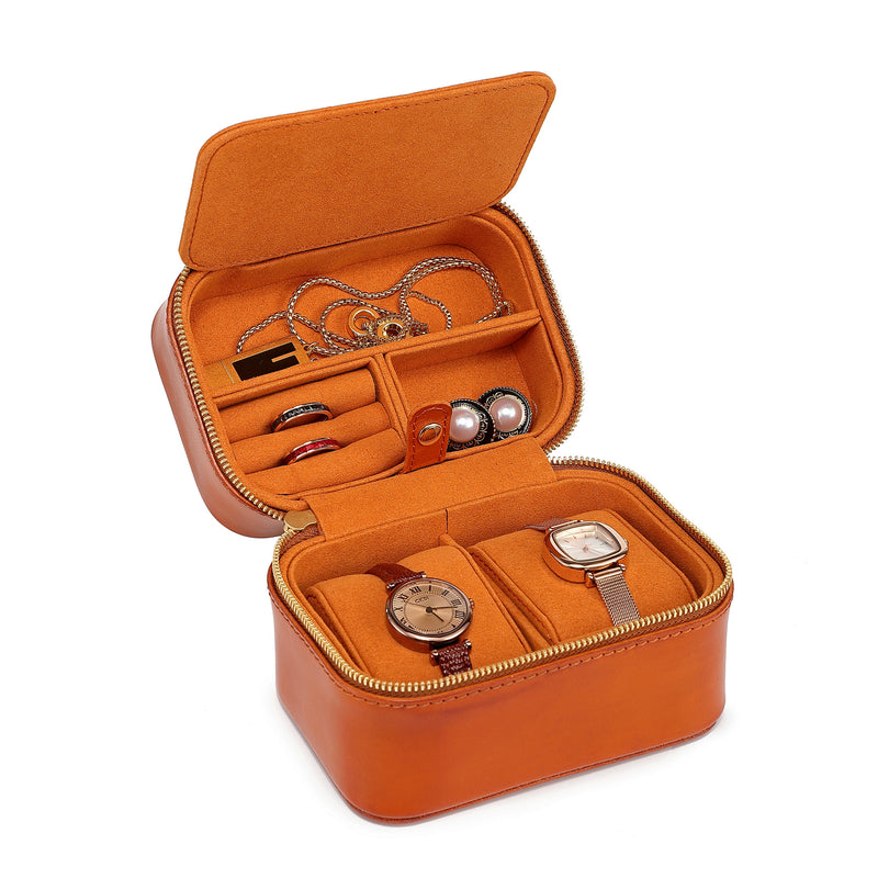 Leather Jewelry & Watch Box