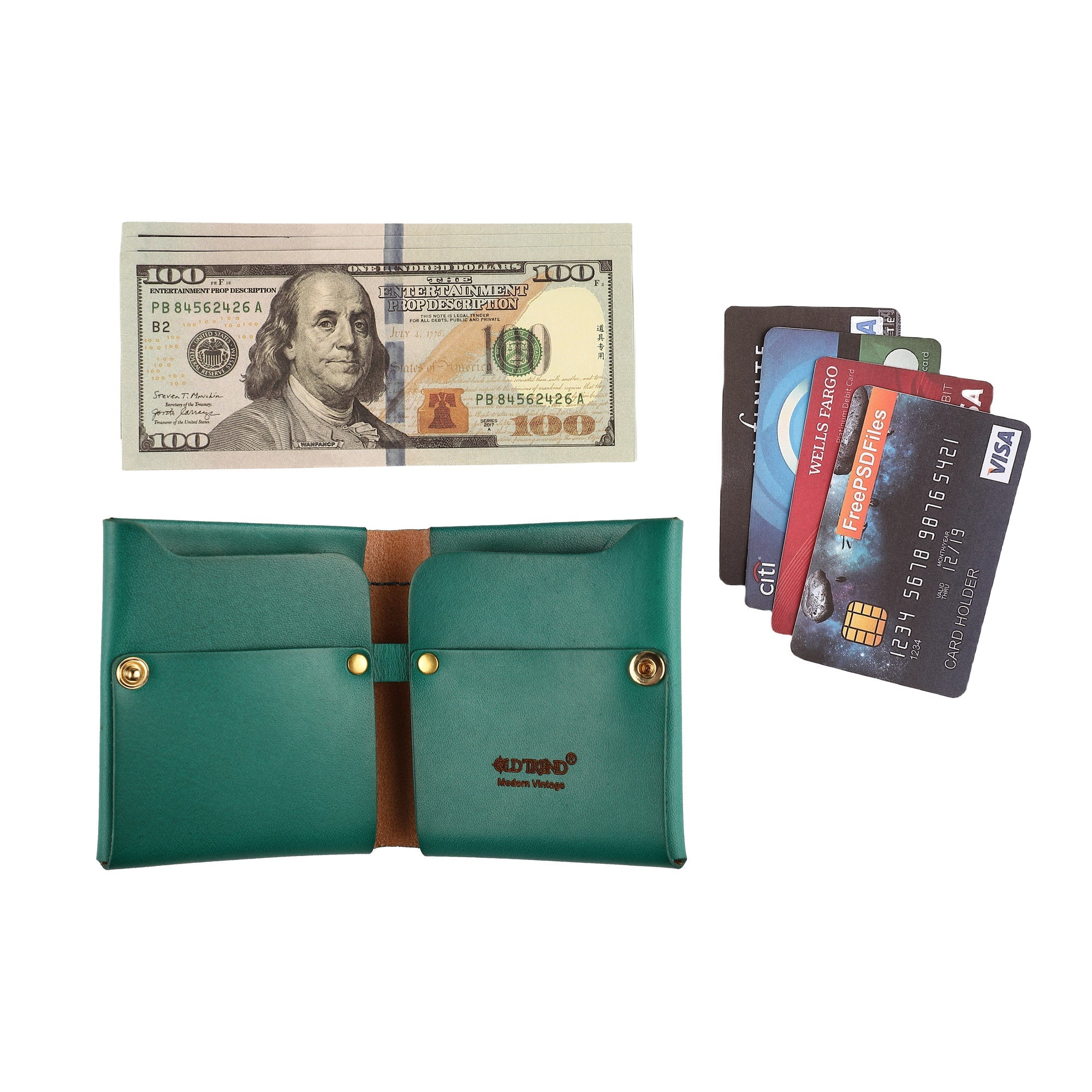 Celosia Bi-fold Wallet - Aqua - image 2