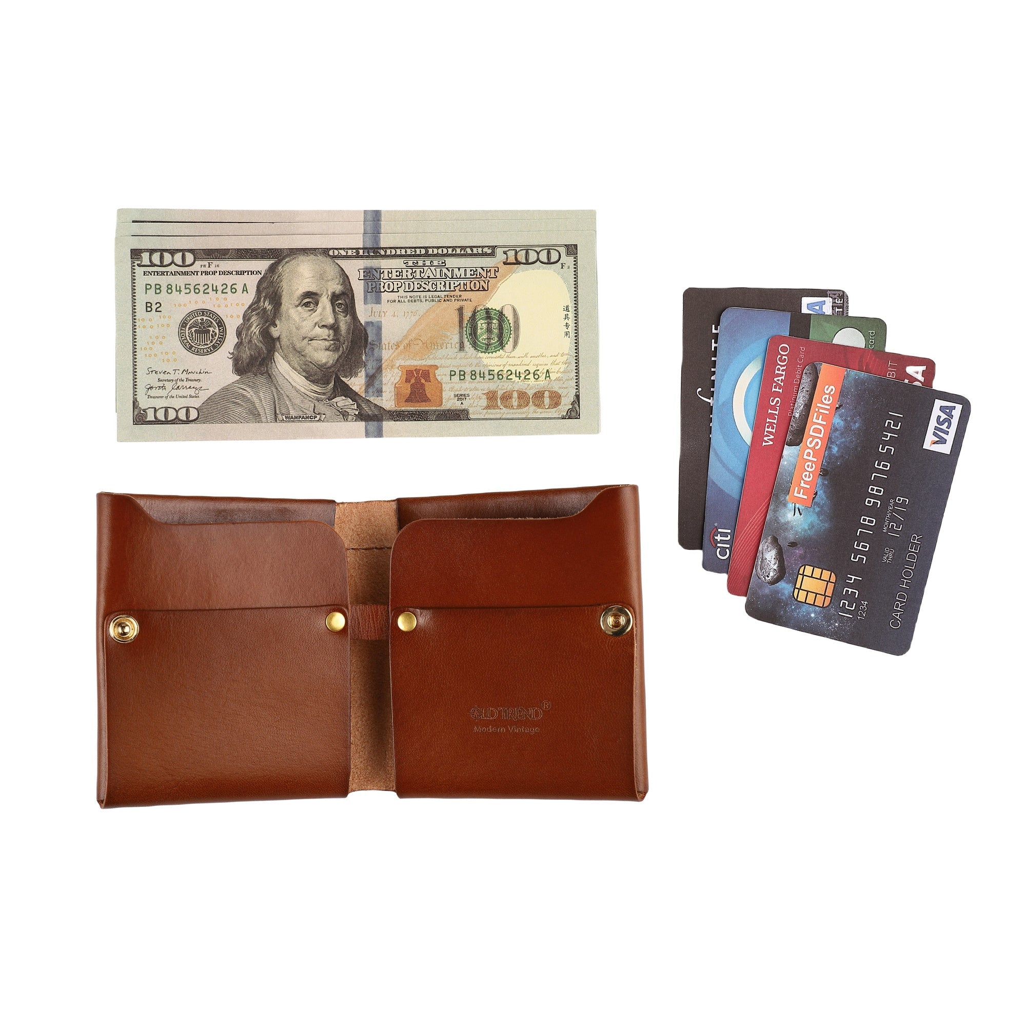 Celosia Bi-fold Wallet - Brown - image 2