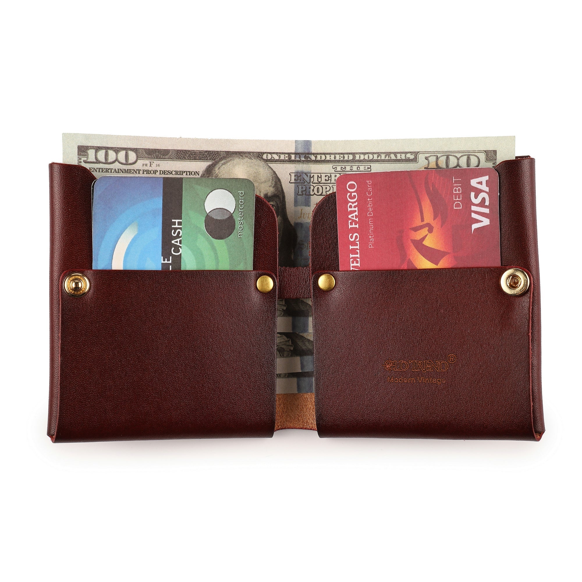 Celosia Bi-fold Wallet - Burgundy - image 3