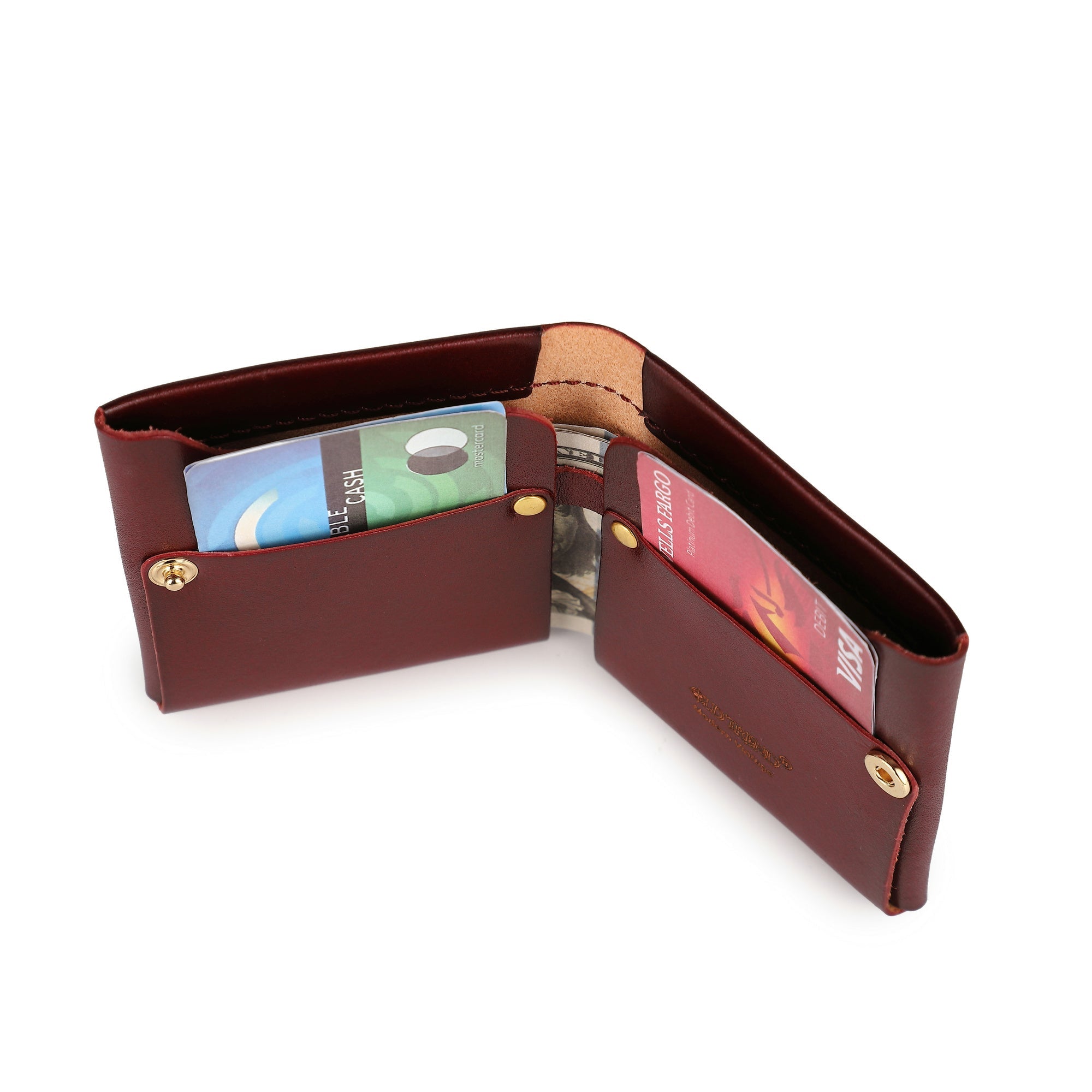 Celosia Bi-fold Wallet - Burgundy - image 4