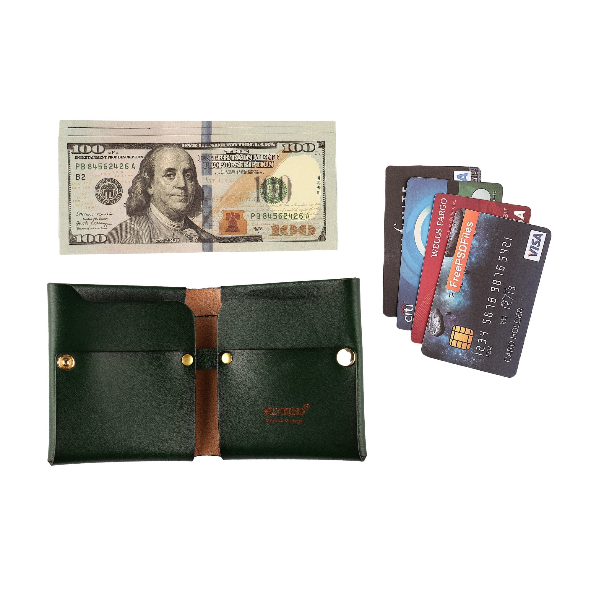 Celosia Bi-fold Wallet - Kale - image 2