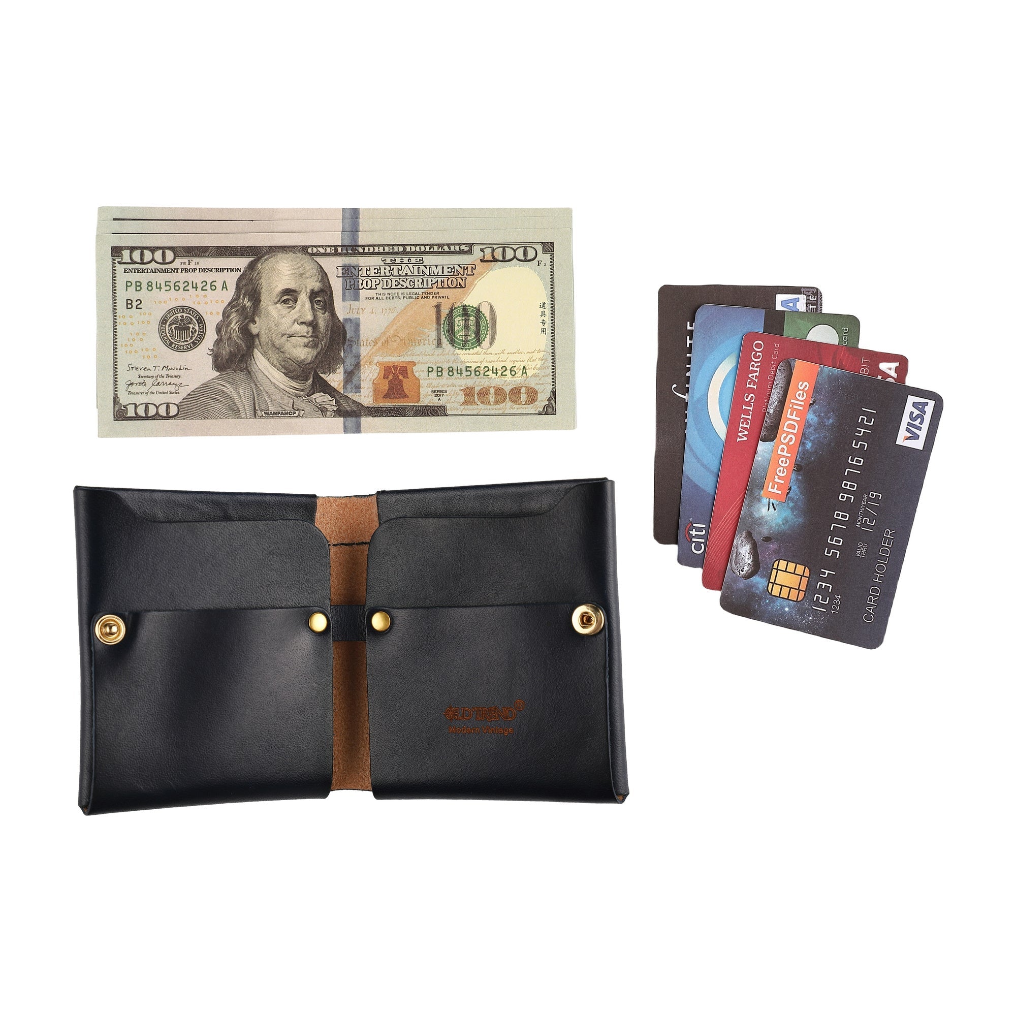 Celosia Bi-fold Wallet - Navy - image 2