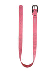 Blooming Crocus Leather Belt - Pink - image 10