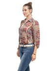 Blooming Crocus Leather Belt - White - image 11