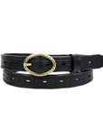 Vintage Soul Leather Belt - Black - image 1