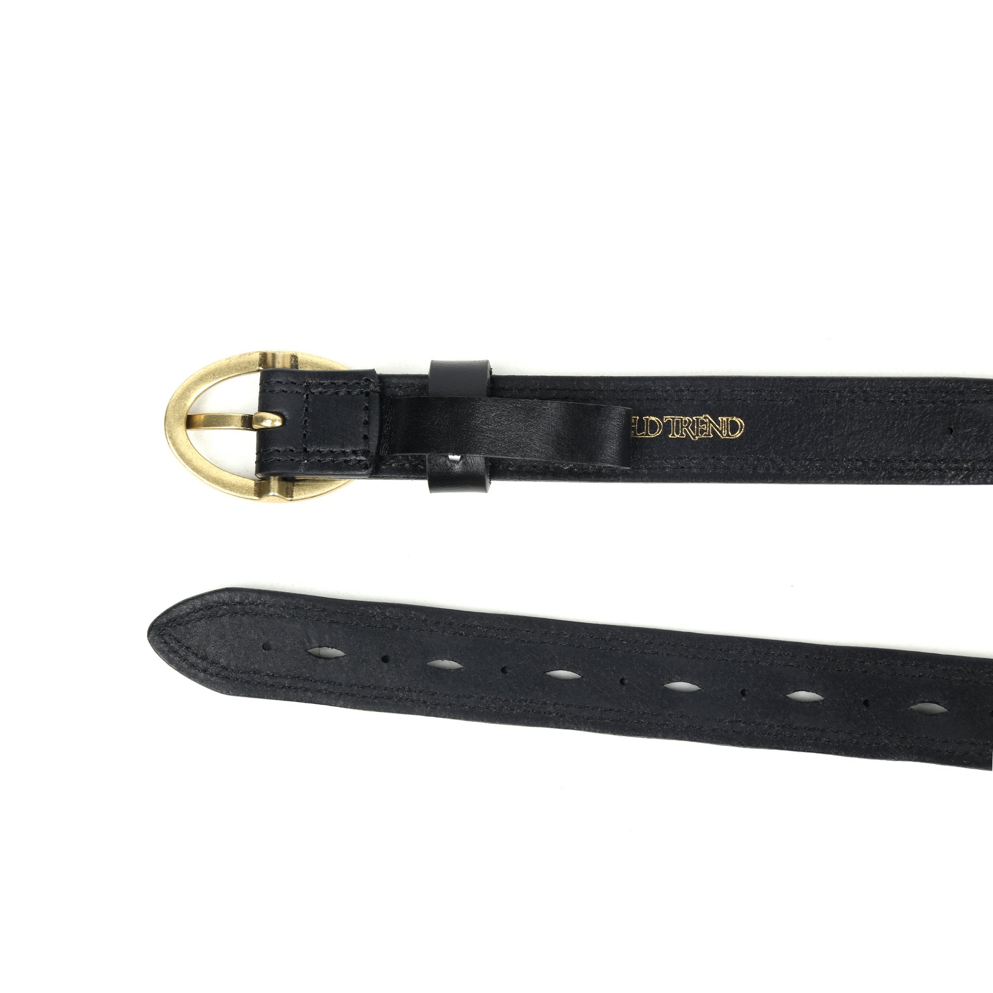 Vintage Soul Leather Belt - Black - image 7