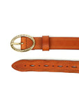 Vintage Soul Leather Belt - Camel - image 6
