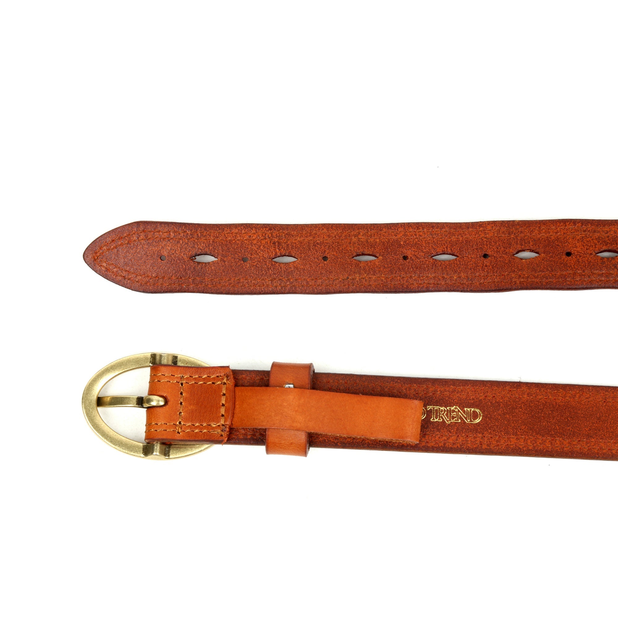Vintage Soul Leather Belt - Camel - image 7