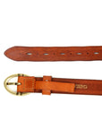 Vintage Soul Leather Belt - Camel - image 7