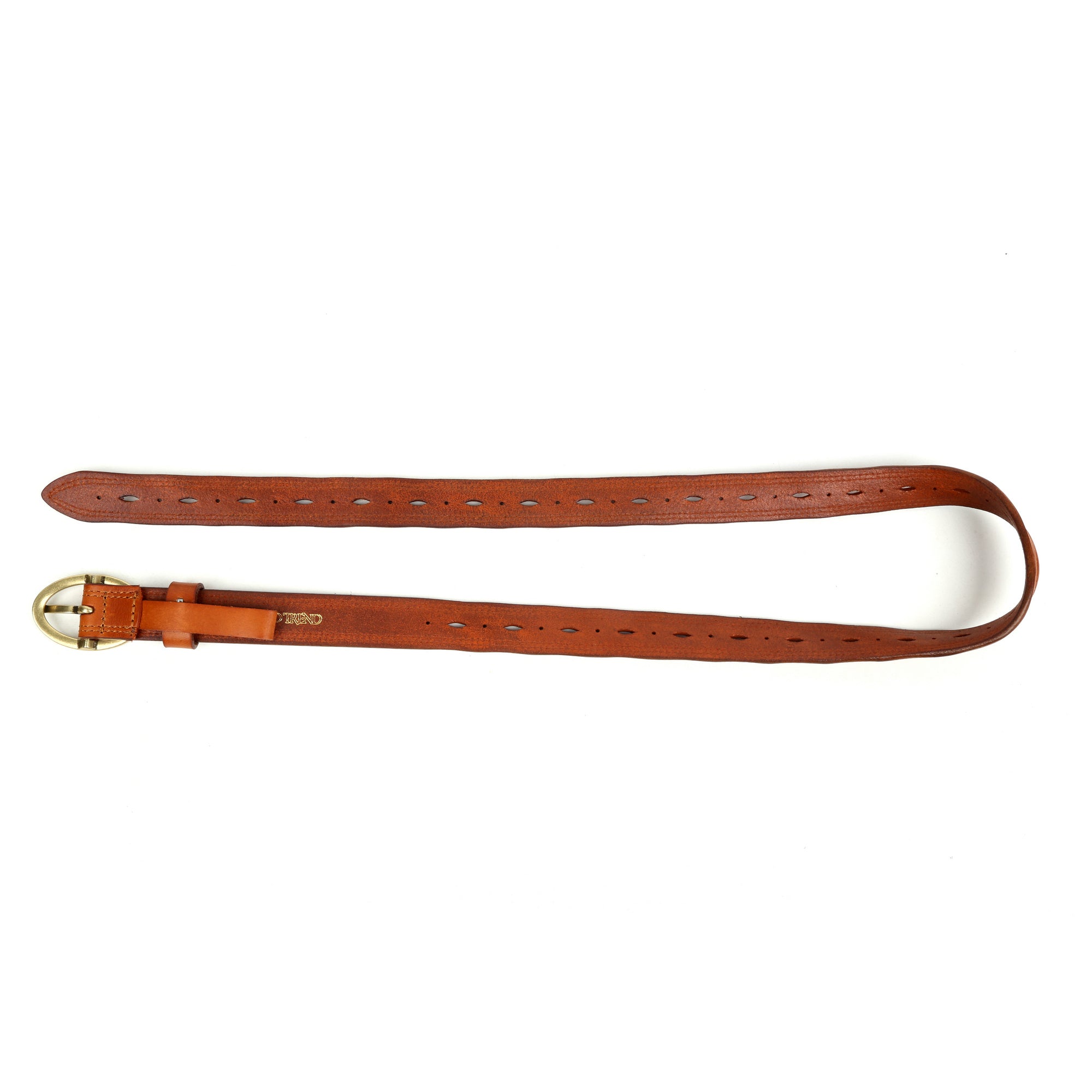 Vintage Soul Leather Belt - Camel - image 9
