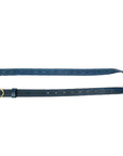 Vintage Soul Leather Belt - Navy - image 8