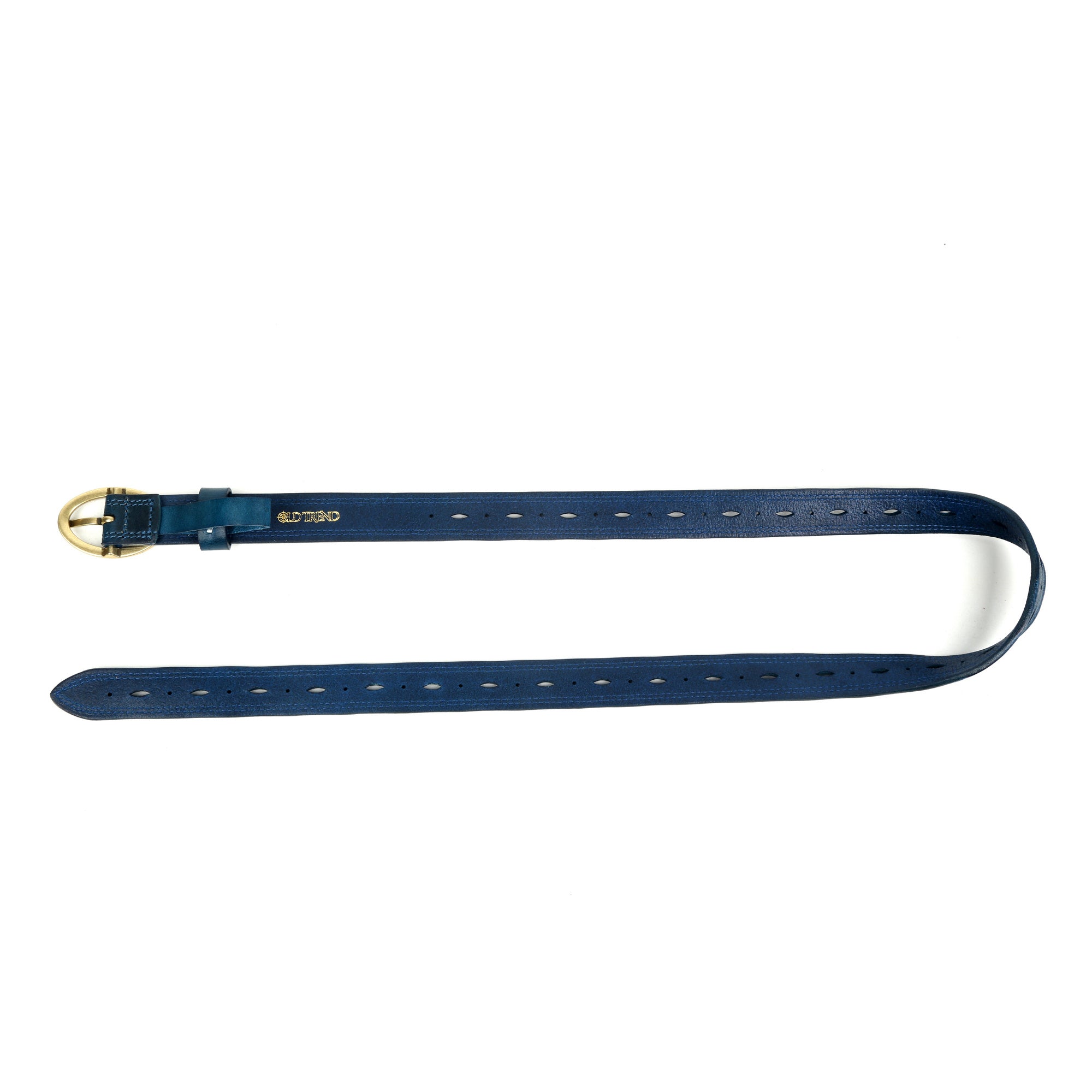 Vintage Soul Leather Belt - Navy - image 9