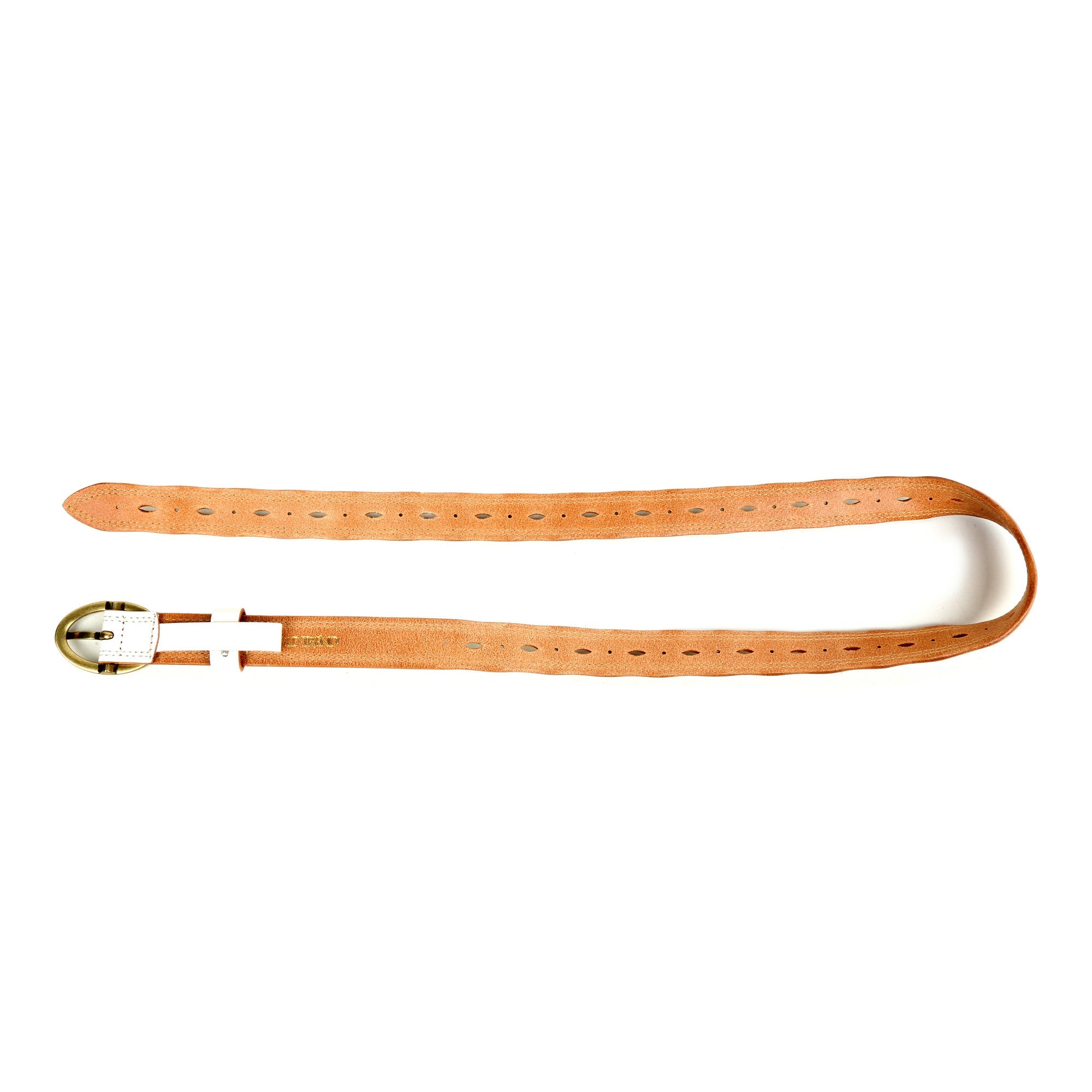 Vintage Soul Leather Belt - White - image 10