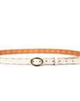 Vintage Soul Leather Belt - White - image 4