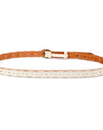 Vintage Soul Leather Belt - White - image 5
