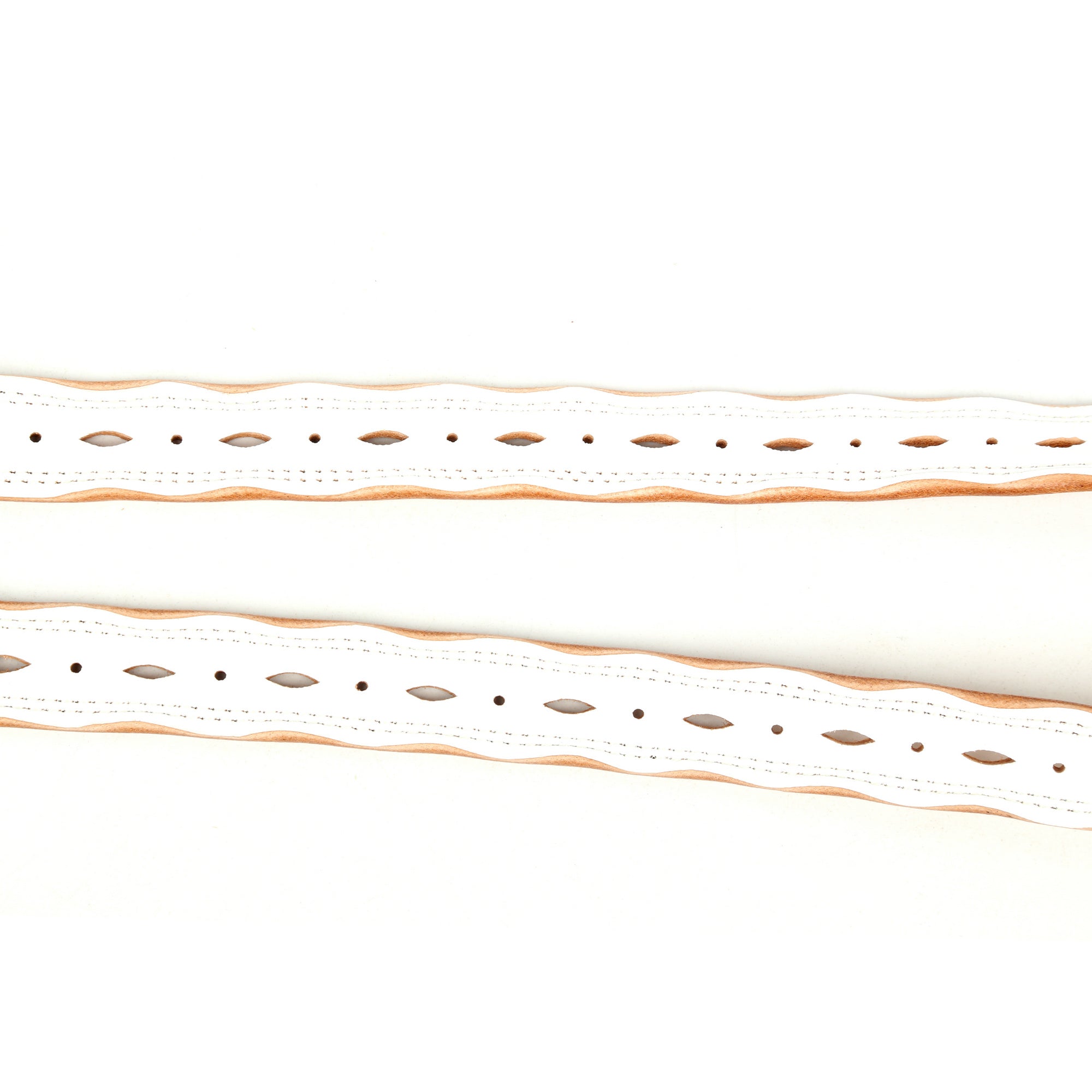 Vintage Soul Leather Belt - White - image 8