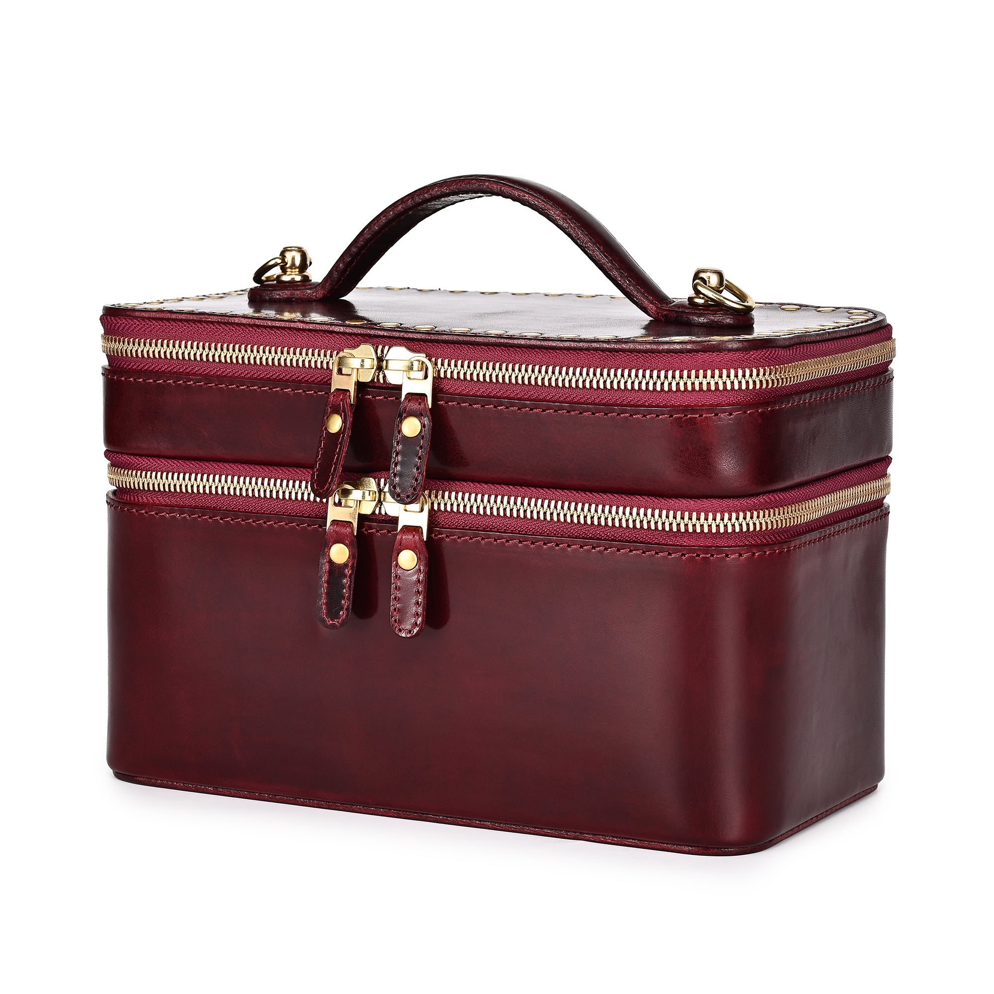 Ixia Small Leather Vanity Trunk – Old Trend