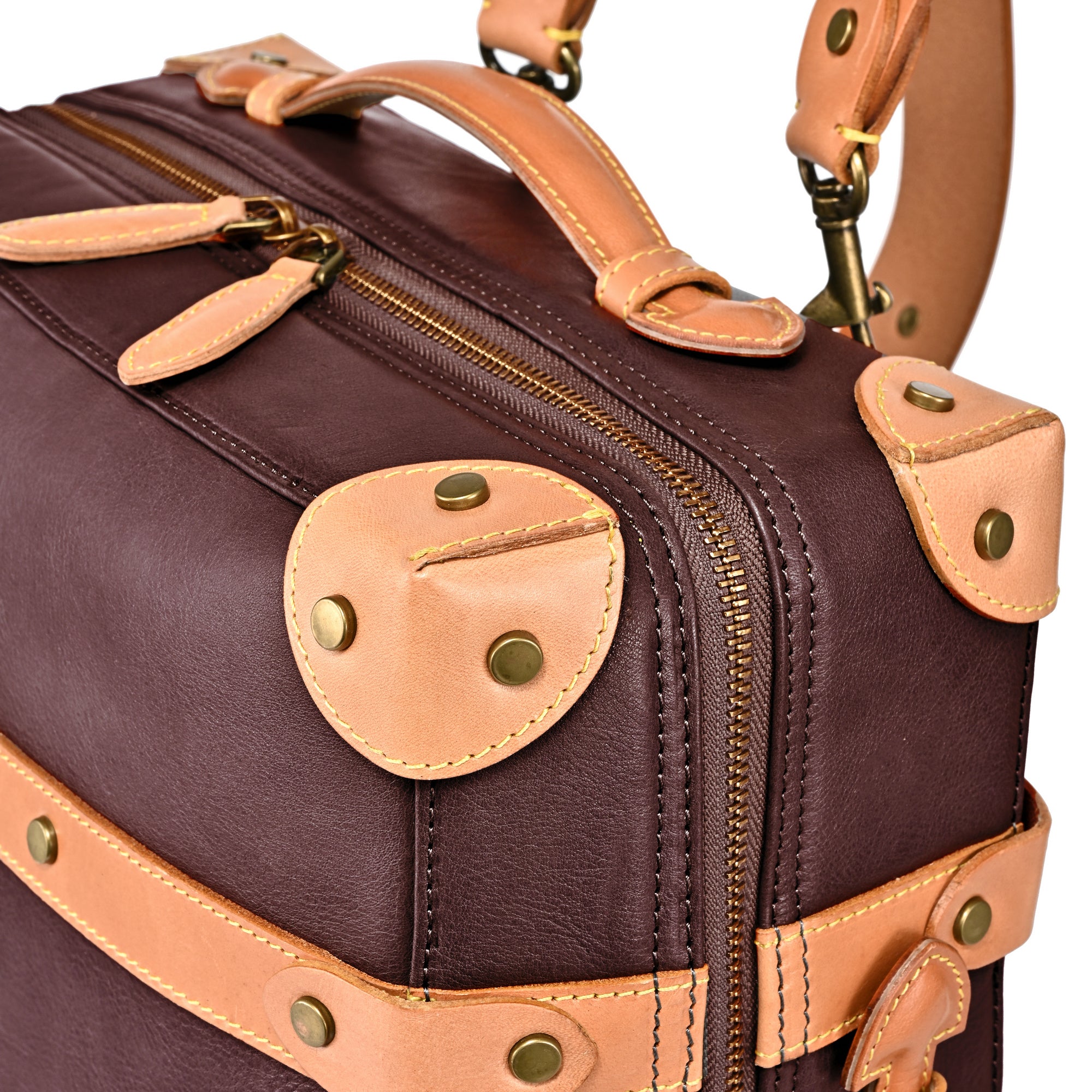 Speedwell Small Leather Trunk Backpack – Old Trend