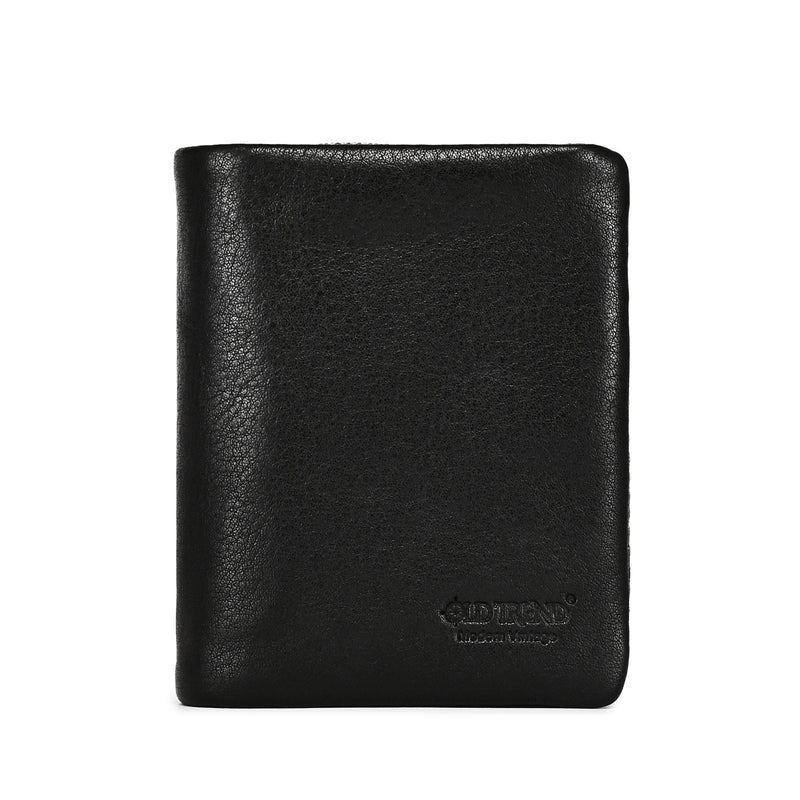 Clover Slim Leather Trifold RFID Wallet