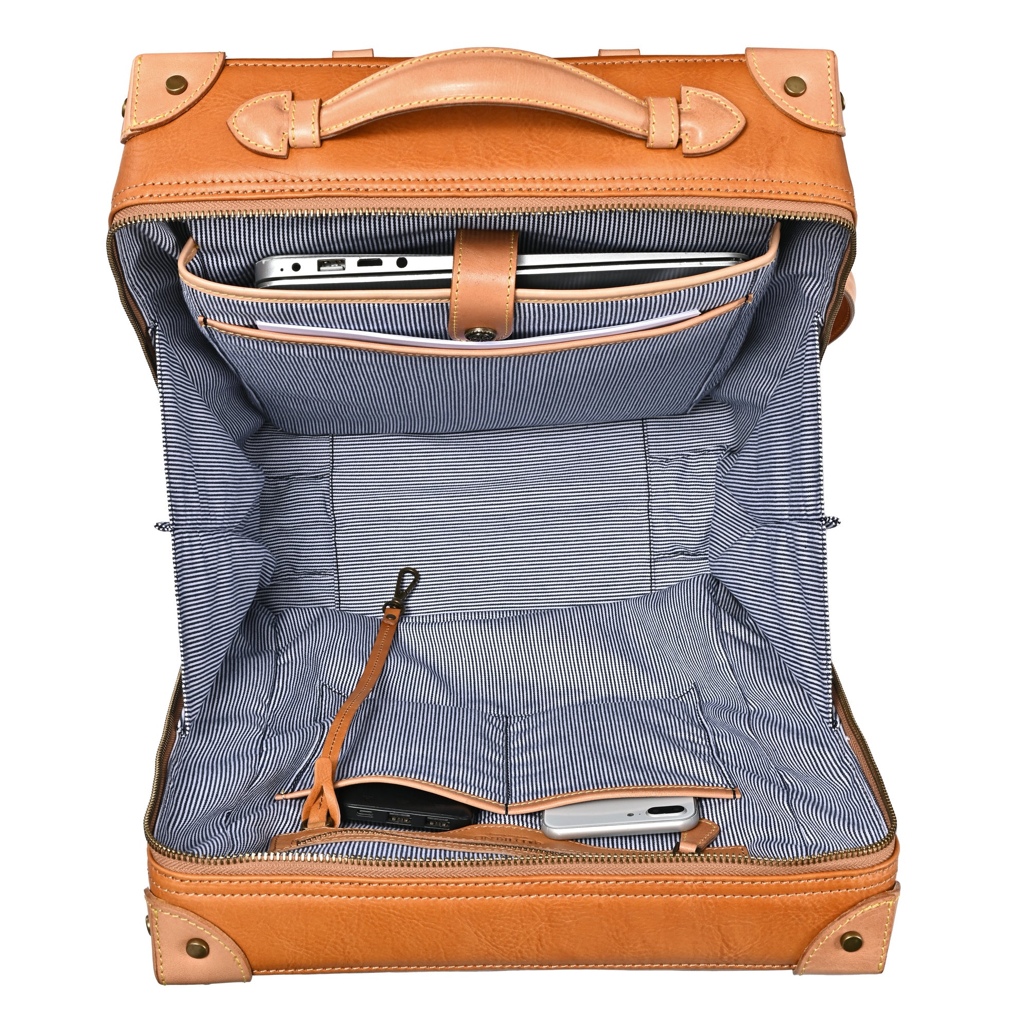 Speedwell Small Leather Trunk Backpack – Old Trend